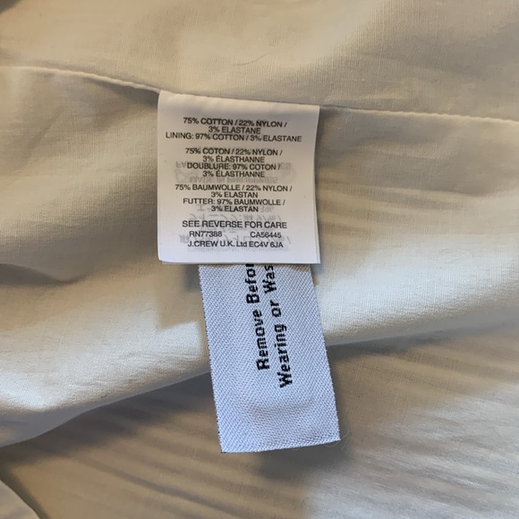 NWT J. Crew double v-neck seersucker dress, women’s size 6 - Picture 5 of 6